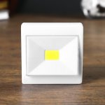 Ночник LED пластик на магните от батареек "Выключатель однокнопочный" 2,5х8х10 см