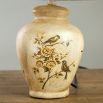 Лампа настольная "Птица в цветочном саду" МИКС Е14 220В  35,5х24,5х24,5 см