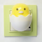 Ночник LED "Цыплёнок в яйце" 6,5х6х6 см