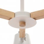 Люстра "Джинет" E27 3х60Вт белый 80х80х30 см