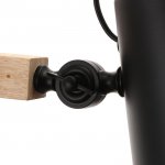 Люстра "Джинет" E27 3х60Вт черный 80х80х30 см