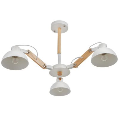 Люстра Люстра "Джозиан" E27 3х60Вт белый 80х80х30 см