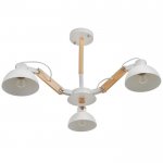 Люстра "Джозиан" E27 3х60Вт белый 80х80х30 см