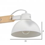 Люстра "Джозиан" E27 3х60Вт белый 80х80х30 см