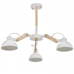 Люстра "Джозиан" E27 3х60Вт белый 80х80х30 см