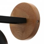 Бра "Джоелл" E27 1х40Вт черный 25х15х15 см