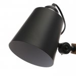 Бра "Джинет" E27 1х40Вт черный 32х13х13 см