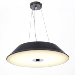 Светильник подвес DX2180-1 чёрный "Квенти" Е27 3х60W 100х54х54 см