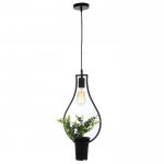 Светильник "Лампа" черный 1x40W E27 12x34x48 см