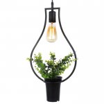 Светильник "Лампа" черный 1x40W E27 12x34x48 см