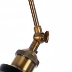 Светильник потолочный "Грегори" черный 1x40W E27 22x22x15 см