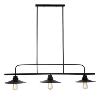 Люстра Люстра "Джозеф" 3x40W E27 черный 36x118x21,5 см