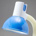 Светильник на прищепке "Бабочка" 40W E27 синий 10x14x40 см