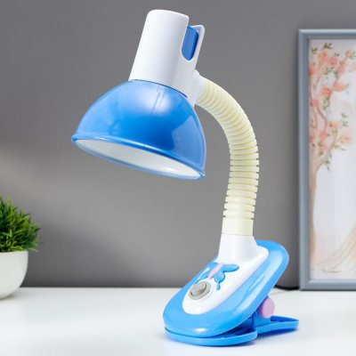 Светильник на прищепке Светильник на прищепке "Бабочка" 40W E27 синий 10x14x40 см