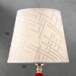 Лампа настольная "Жемчужные шары" Е27 40W 220В 34х23х23 см  МИКС