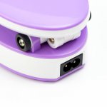 Лампа настольная LED 15 диодов "Яркий овал" складная сиреневый 23х8х12 см