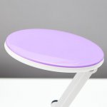 Лампа настольная LED 15 диодов "Яркий овал" складная сиреневый 23х8х12 см