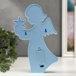 Ночник пластик от батареек 2АА "Ангел" МИКС 28х17,5х2,8 см