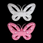 Ночник пластик от батареек 2АА "Бабочка" МИКС 17х25,8х2,8 см