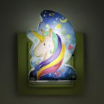 Ночник пластик"Веселые Зверята" 3 диода 220В МИКС 9х6х6,2 см