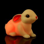 Ночник пластик "Ручной Зайка" 1 диод 13х7,5х9,5
