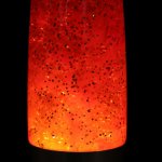 Светильник настольный лава лампа "Блёстки" Е14 25-35W золото 34х8,5х8,5 см