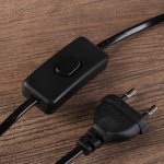 Светильник настольный лава лампа "Блёстки" Е14 25-35W золото 34х8,5х8,5 см