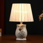 Лампа настольная "Сияющие цветы" 1х40Вт E14 белый 20х20х30 см