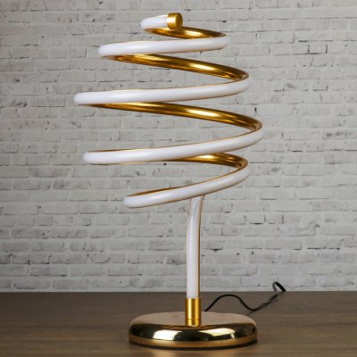 Настольная лампа металл, силикон Настольная лампа металл, силикон "Спираль" 5Вт от 220В 22,5х22,5х37,5