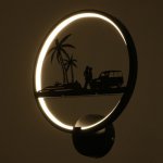 Бра "Влюбленные путешественники" 38Вт LED 30х2,1х30см