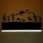 Бра "Заповедник" 16Вт LED 2,5х40х28см