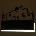 Бра "Заповедник" 16Вт LED 2,5х40х28см