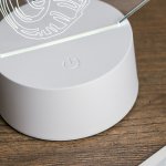 Светильник "Трактор" LED белый от сети 9,5х16х17,5 см