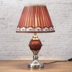 Лампа настольная Е27 220В "Эмилия" 43х28х28 см