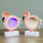 Ночник бесконечность "Фламинго" LEDх15 от 3ААА МИКС 18,5х17х4,5 см