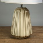 Лампа настольная "Галатея" серая дымка 1х40W Е14 40х25х25 см