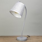 Лампа настольная Е27 25W 220В "Тезимо Серая" 47х25х16 см