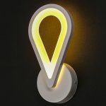 Бра "Капля" LEDx38 17,5х5х24,5 см