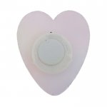 Ночник пластик "Цветочное сердце" от 3хLR44  МИКС 7,5х2,8х8,5 см