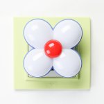 Ночник пластик "Ромашка" LED МИКС 8х5х8 см