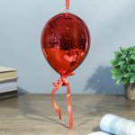 Ночник "Воздушный шар красный" от бат в компл 13х13х19 см