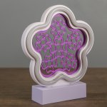 Ночник "Цветок" 3AAA диодная лента МИКС 5х17х19,5 см