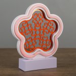 Ночник "Цветок" 3AAA диодная лента МИКС 5х17х19,5 см