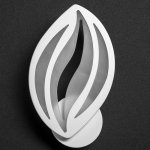 Бра "Зёрнышко" 1х20Вт LED 3000К/6000К 28х15,5х7,5 см