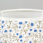 Лампа настольная с абажуром "Розочки синие" Е14 Max 40W 25х25х46  см