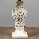 Лампа настольная с абажуром "Розочки синие" Е14 Max 40W 25х25х46  см