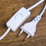 Лампа настольная "Валенсия" белый E14 40Вт 220В 34х22,5х22,5 см