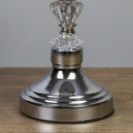 Лампа настольная "Венера" 1х40Вт Е27 220В серебро 15х15х30 см