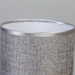 Лампа настольная "Венера" 1х40Вт Е27 220В серебро 15х15х30 см