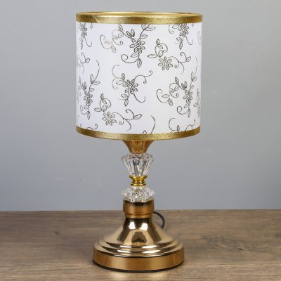 Лампа настольная "Венера" 1х40Вт Е27 220В золото 15х15х30 см